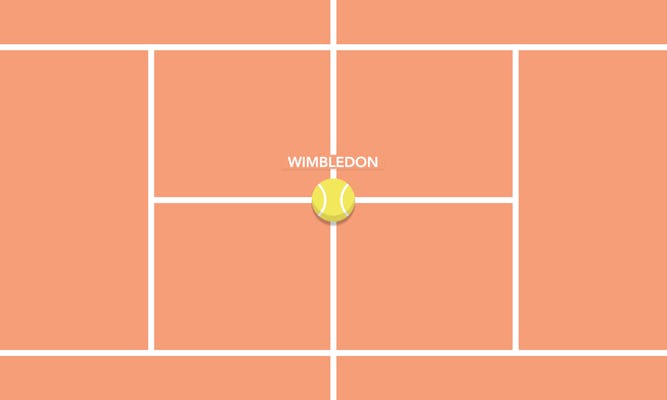 Wimbledon - Cn1: 1er tour 03-07-2018