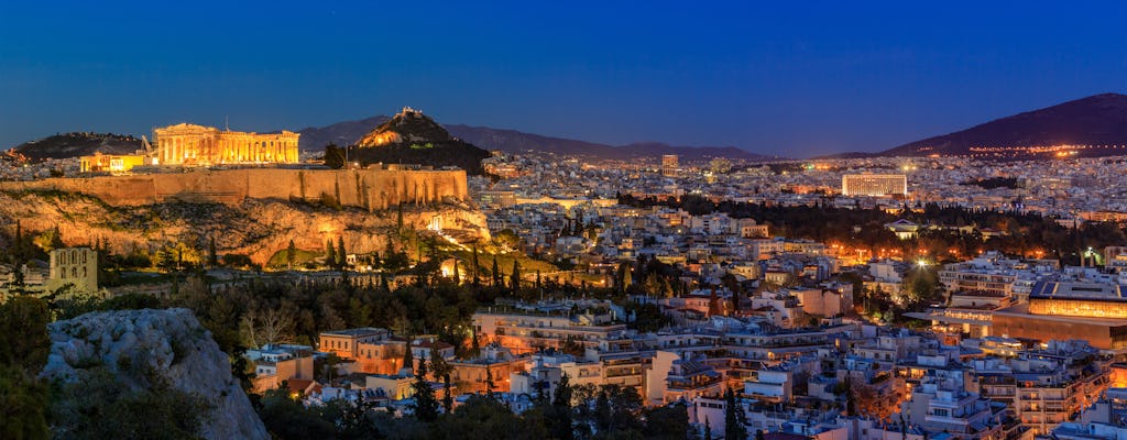 Visite d’Athènes de nuit