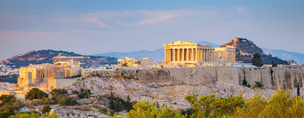 Tour di un giorno ad Atene con visita all'Acropoli e Capo Sunio