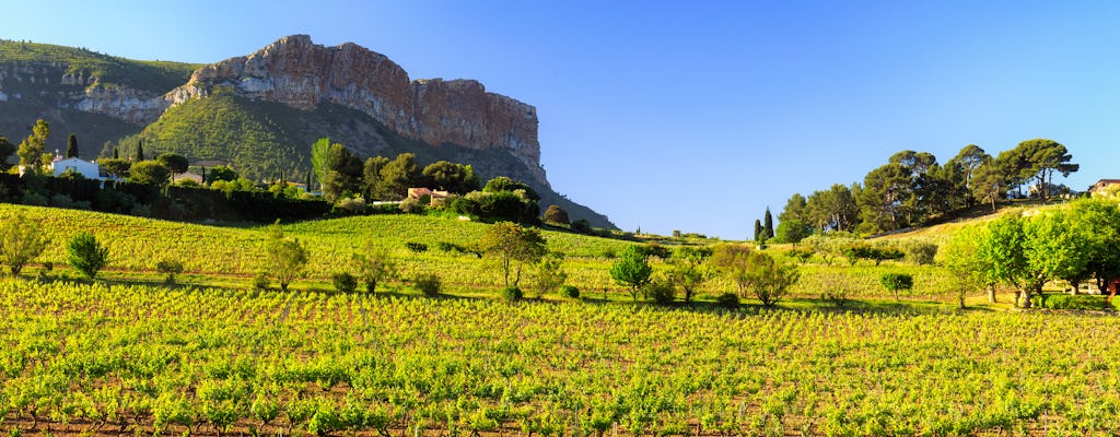 Ruta del vino en Bandol y Cassis desde Marsella