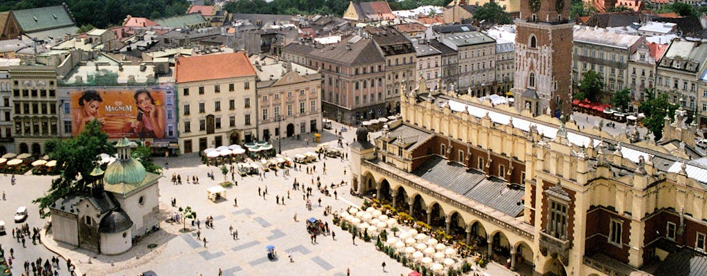 Krakowskie Stare Miasto podkreśla prywatną pieszą wycieczkę