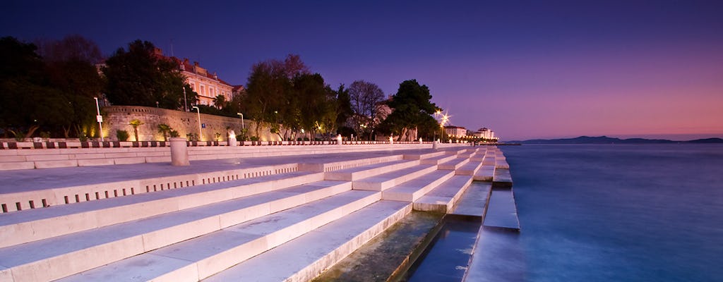 Private walking tour of Zadar at sunset
