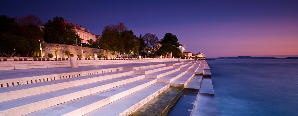 Privéwandeling door Zadar bij zonsondergang