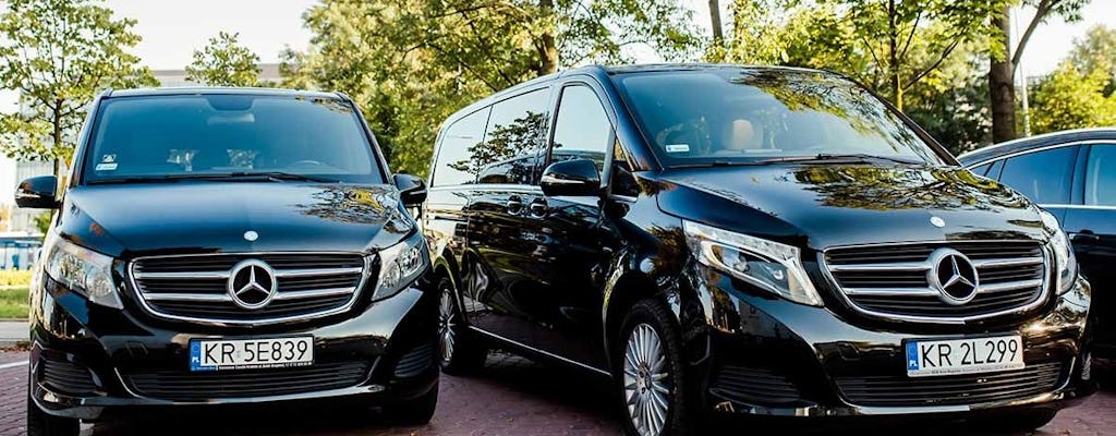 Private transfer from or to Krakow airport