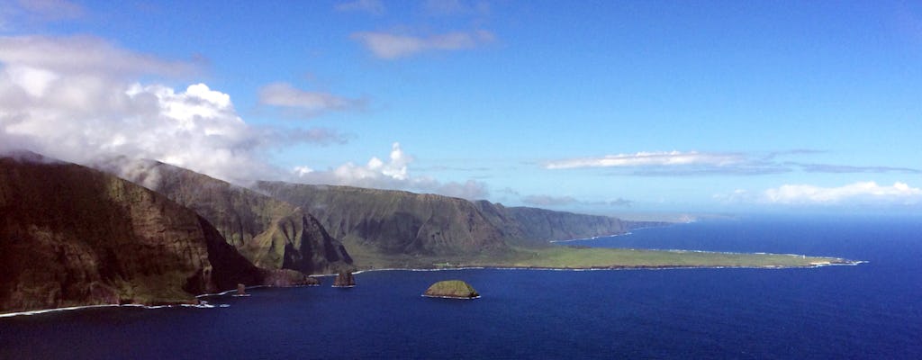 Molokai Voyage excursão de helicóptero por duas ilhas saindo de Kahului