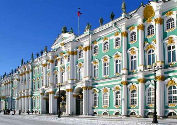 Catherine Palace and Hermitage Museum tour in one day