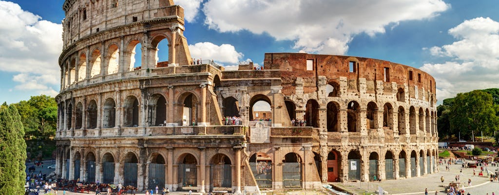 Priority access to the Colosseum, Roman Forum and Palatine Hill with optional guided tour