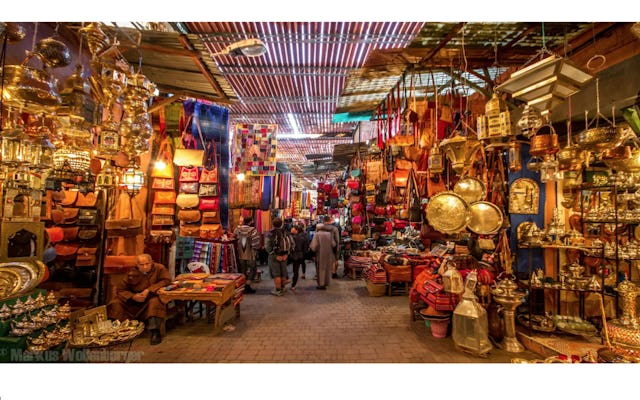 Marrakech een hele dag begeleide stadstour met hoogtepunten