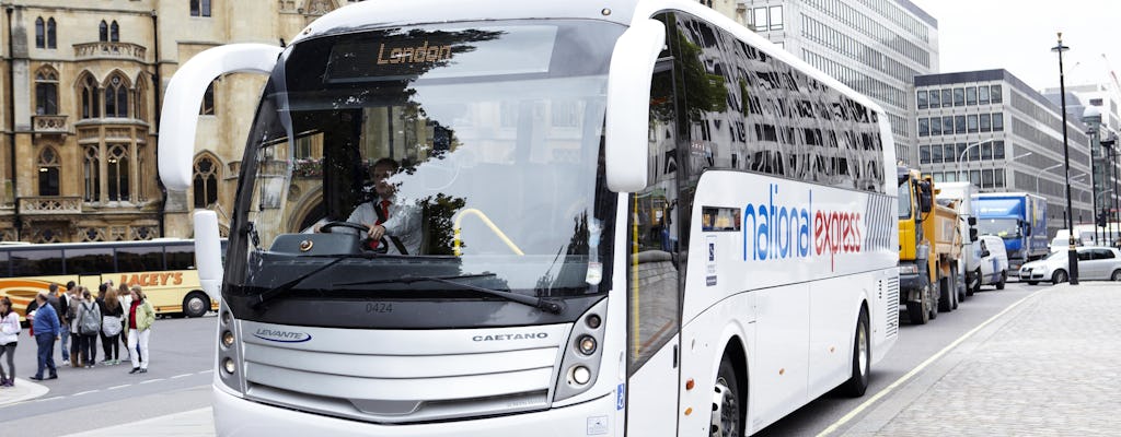 Stansted Airport to Central London single or return bus transfer