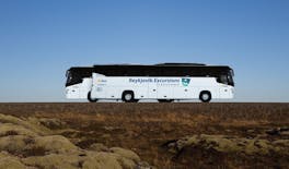 Bus de l'aéroport international de Keflavík au centre de Reykjavik