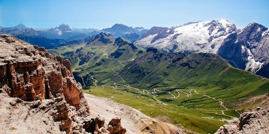 Excursão particular pela estrada das Grandes Dolomitas Ocidentais