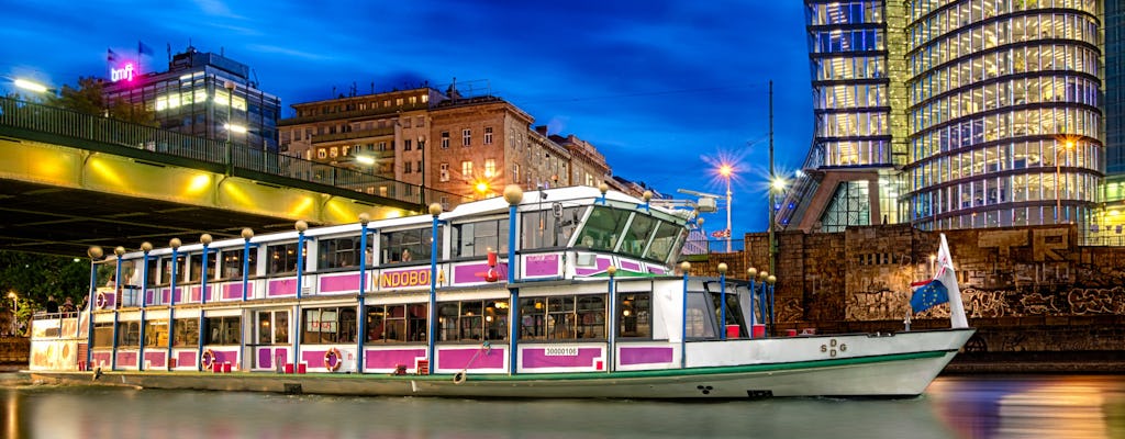 Dîner-croisière en soirée avec des chansons viennoises