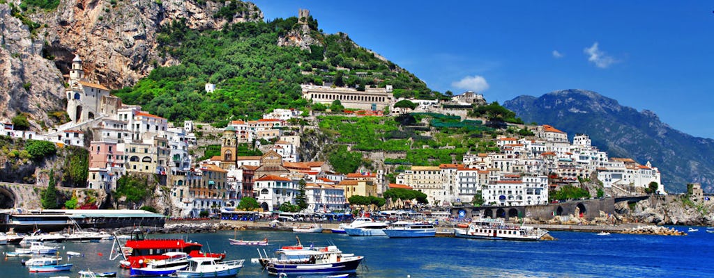 Excursion en bateau à Sorrente et sur la côte amalfitaine depuis Capri
