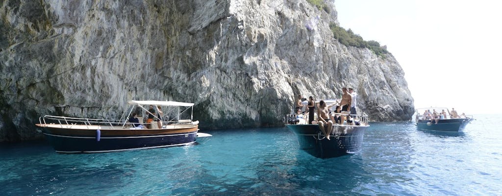 Capri island and Sorrento coast cruise from Rome