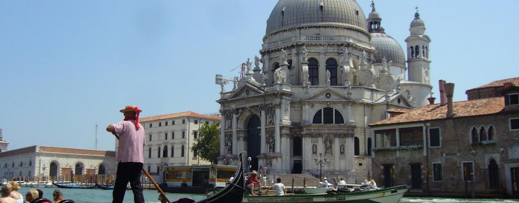 Private geführte Gondelfahrt auf dem Canal Grande in Venedig