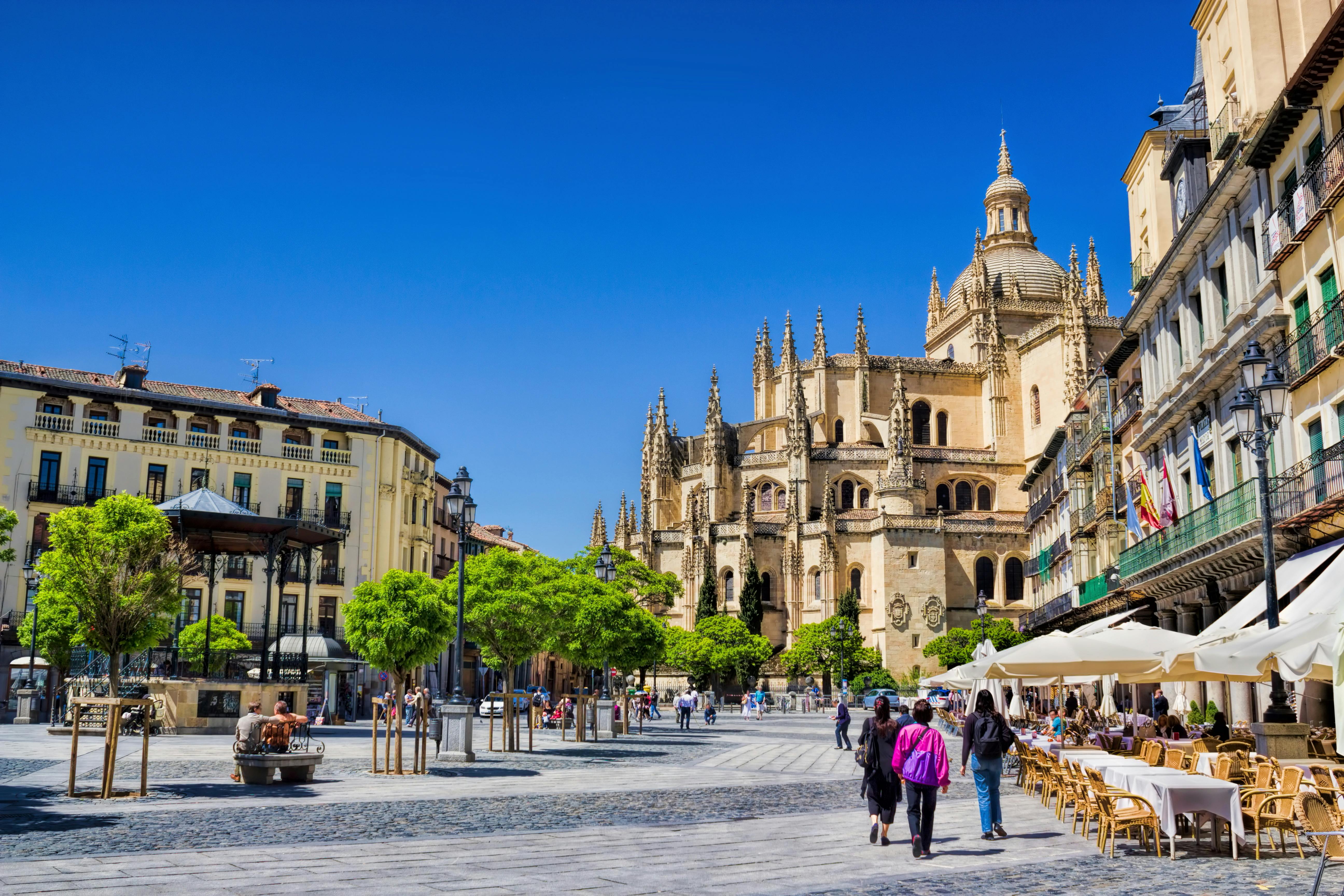 Tour naar Segovia vanuit Madrid inclusief wandeling met gids