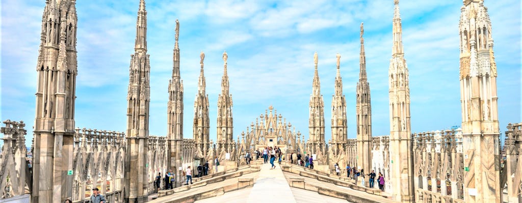 Duomo: rondleiding met priority toegang tot de kathedraal en het dak in een kleine groep