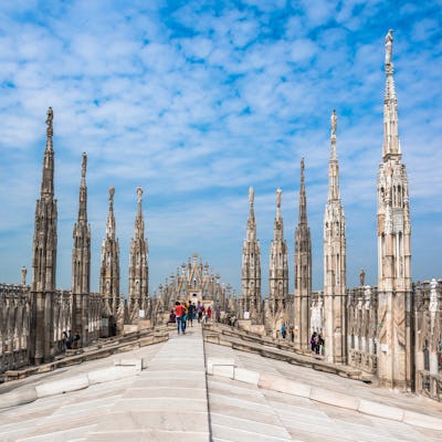 Dak van de Duomo kathedraal: rondleiding met priority toegang