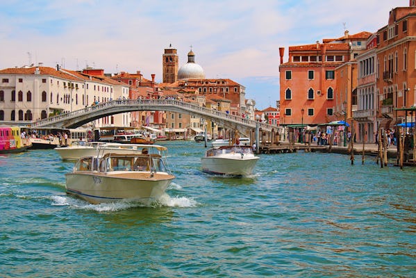 Guided Grand Canal motor boat tour