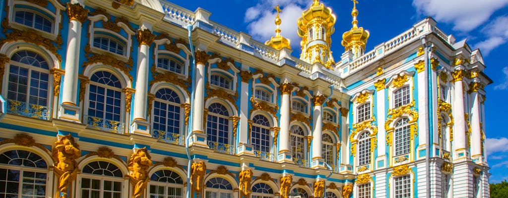 Excursão em grupo pequeno ao Palácio de Catarina e Vila do Czar