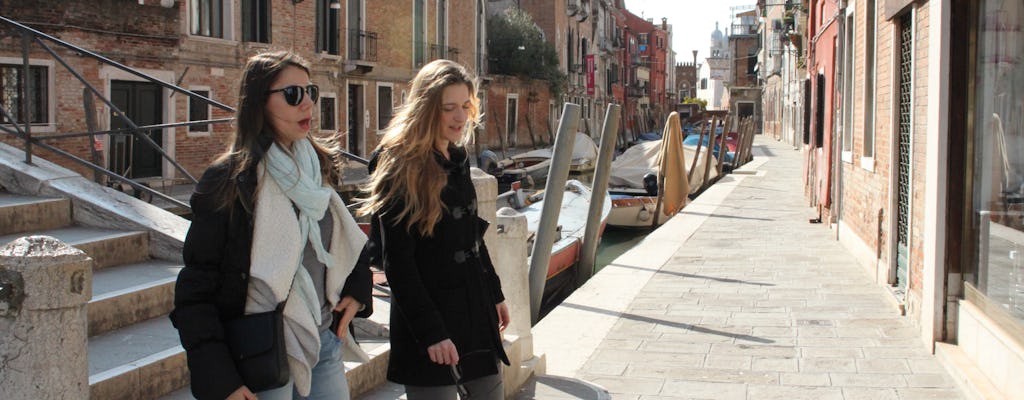Visite guidée à pied de Venise avec un local