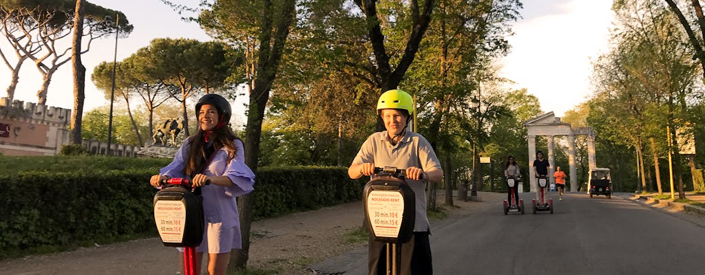 Tour em diciclo elétrico pela Villa Borghese e pelo centro da cidade