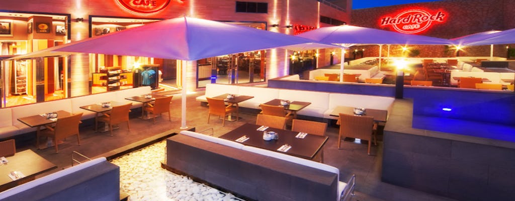 Hard Rock Cafe Mallorca - priorytetowe miejsce z menu