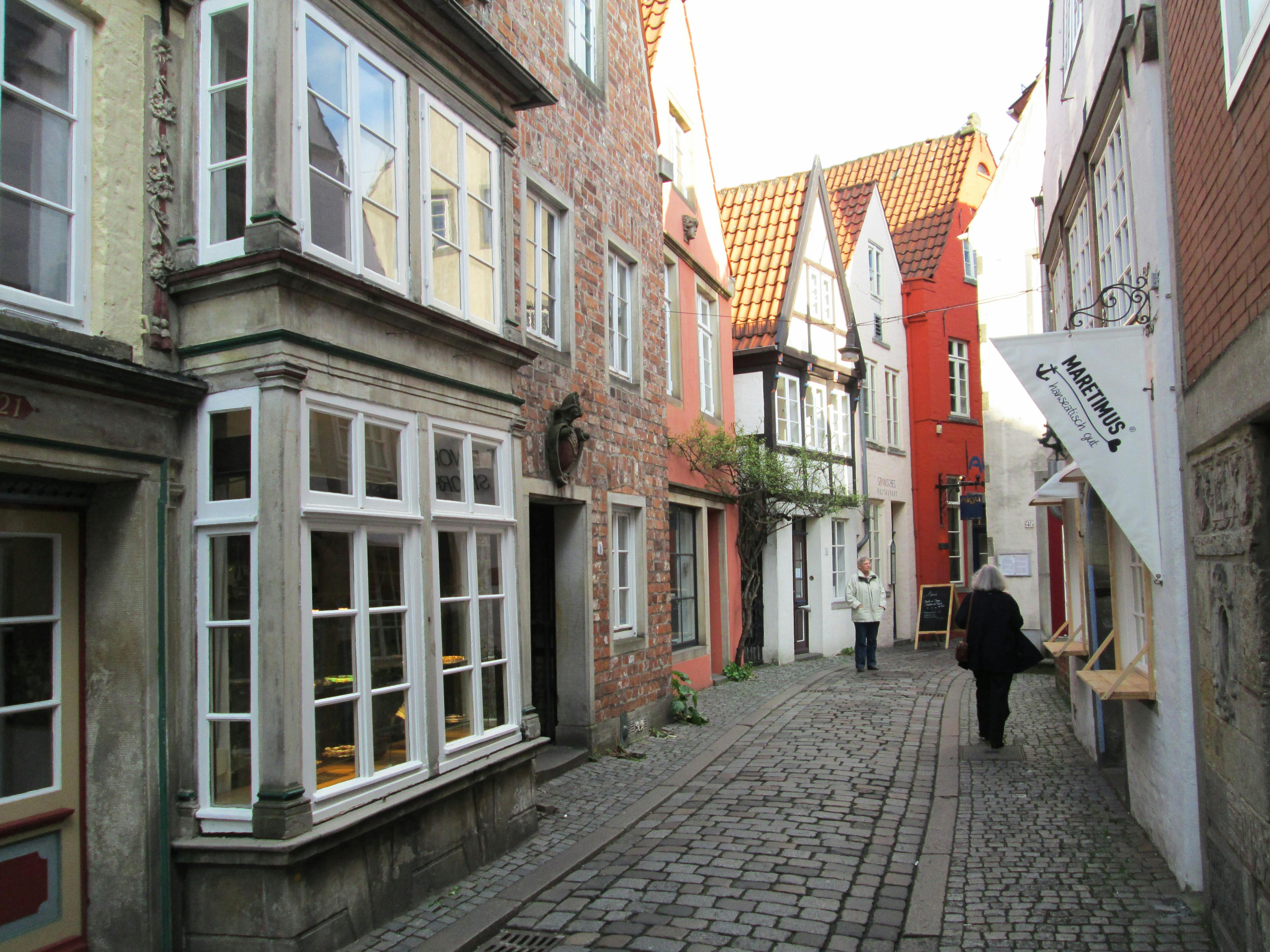 Wycieczka piesza z przewodnikiem po dzielnicy Schnoor w Bremie
