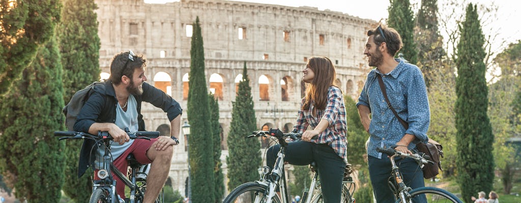 Tour de 4 horas en bicicleta por el centro de la ciudad de Roma