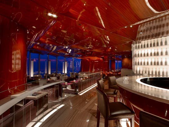 Atmosphere dining at Burj Khalifa and Dubai by night experience