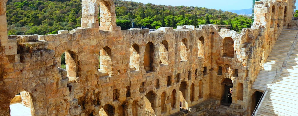 Visite d'Athènes en bus avec le musée de l'Acropole