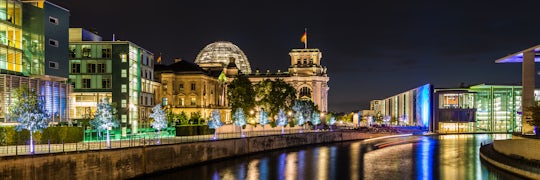 Evening river cruise in Berlin