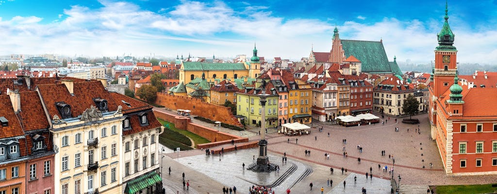 Tour privado de 4 horas por la ciudad de Varsovia en coche