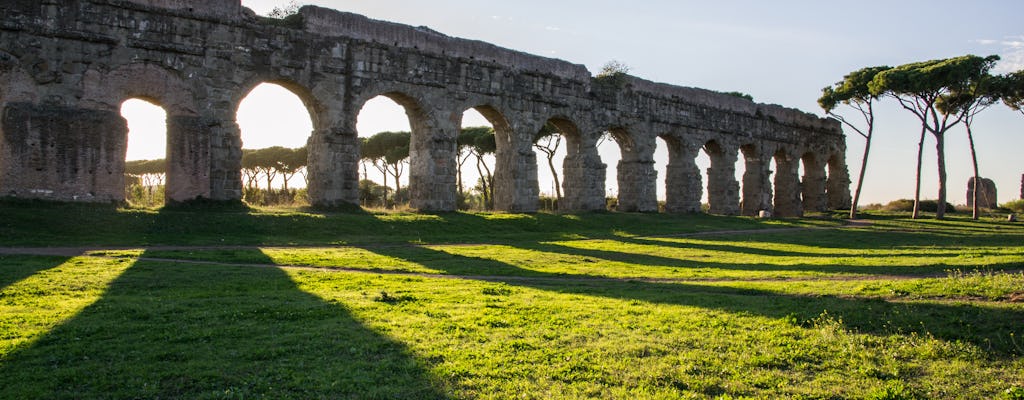 Tour en bicicleta de 6 horas a Appian Way y Aqueducts Park