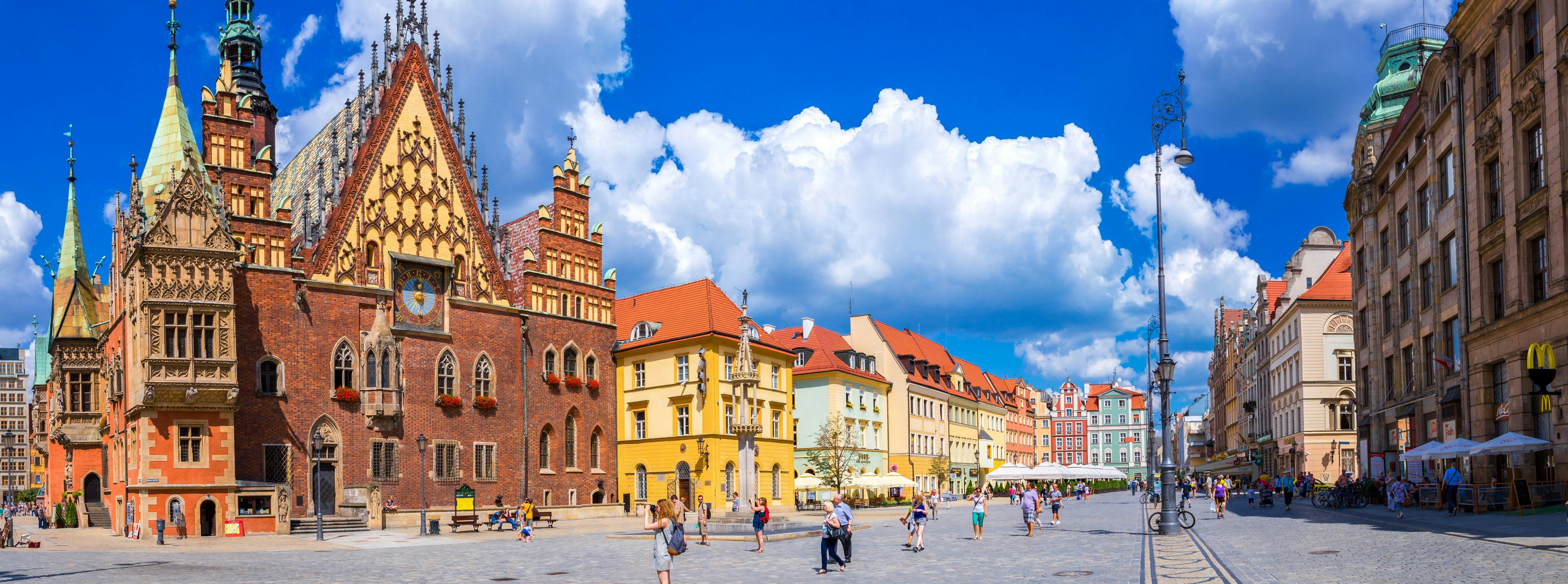 Excursão em pequeno grupo de dia inteiro a Wroclaw saindo de Varsóvia