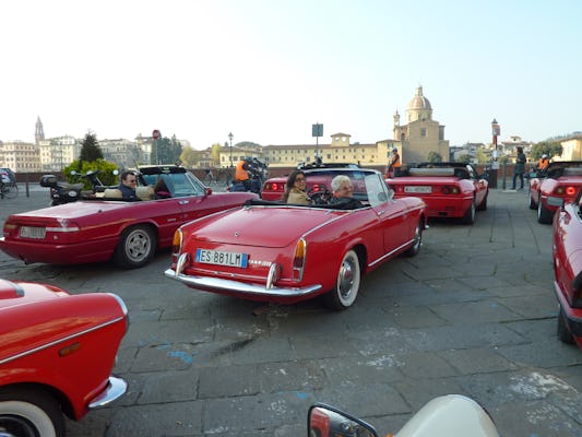 Driving tour of Volterra in a classic Spider convertible from Florence