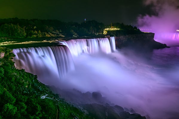 Niagara Falls evening tour with cruise and dinner with a view options
