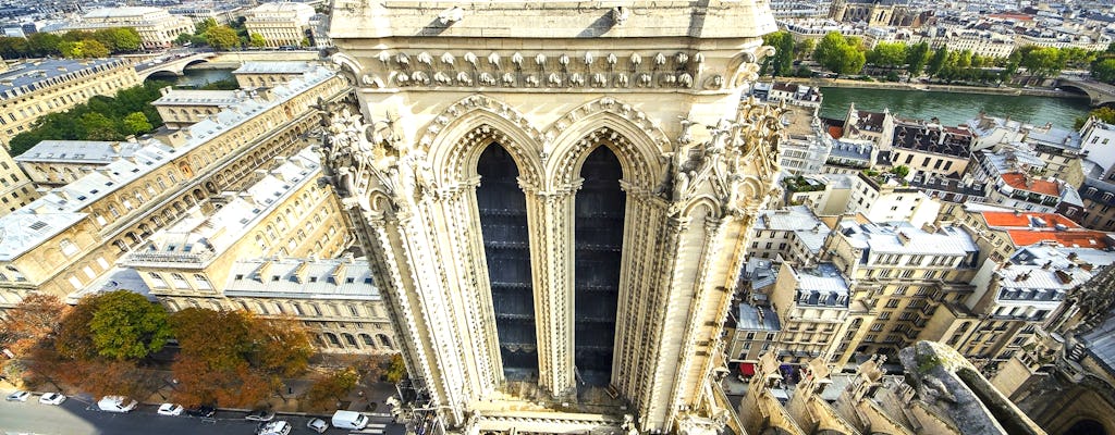 Visita guiada pela Notre-Dame, pelas torres e pela Île de la Cité