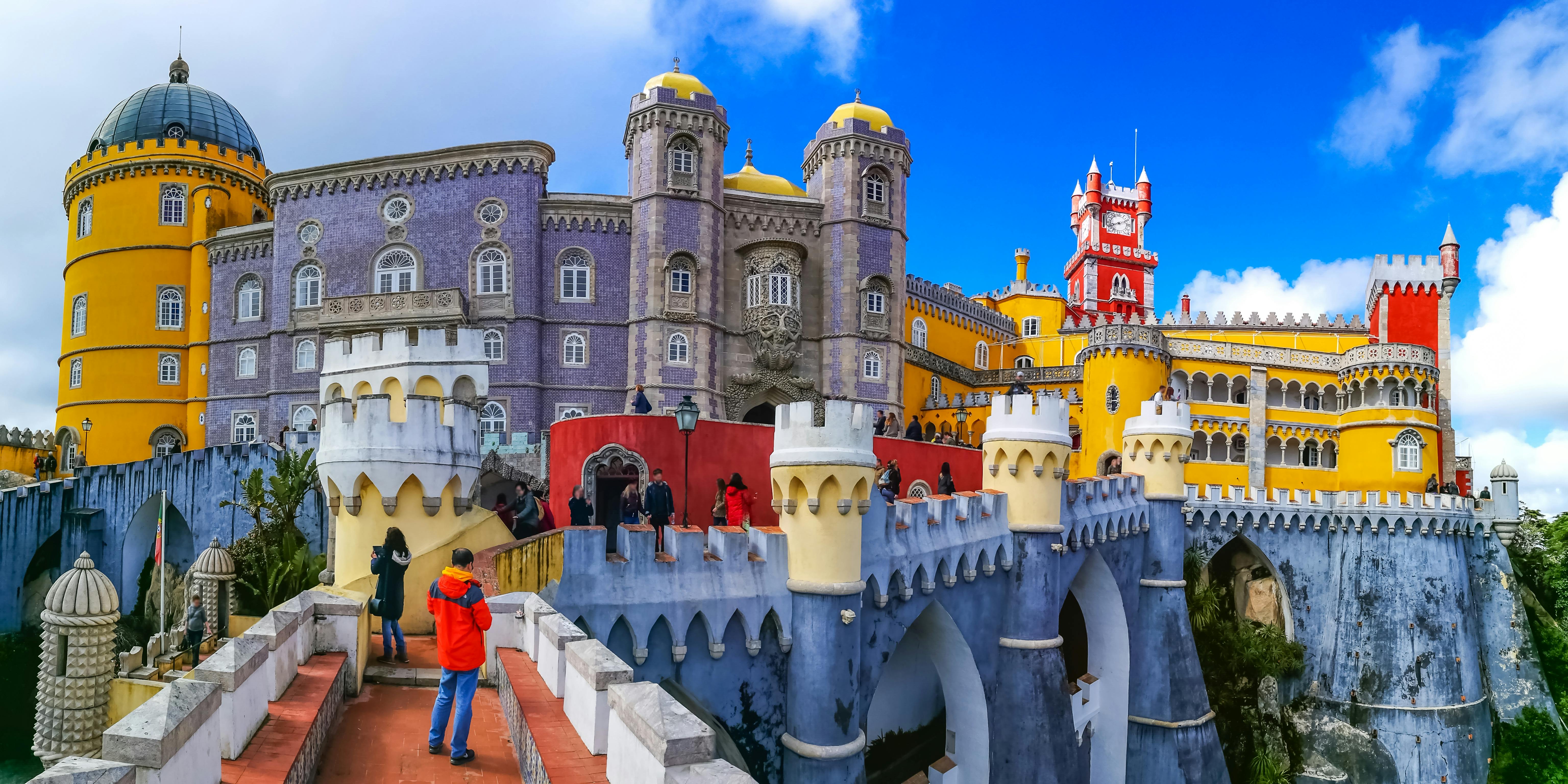 Sintra full-day tour with Quinta da Regaleira and Pena Palace