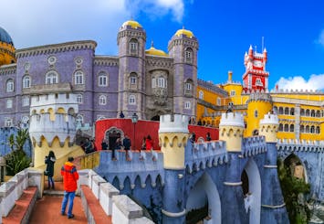 Sintra full-day tour with Quinta da Regaleira and Pena Palace