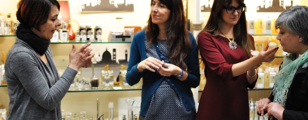 Taller de perfumería en Florencia para crear tu propio perfume personalizado