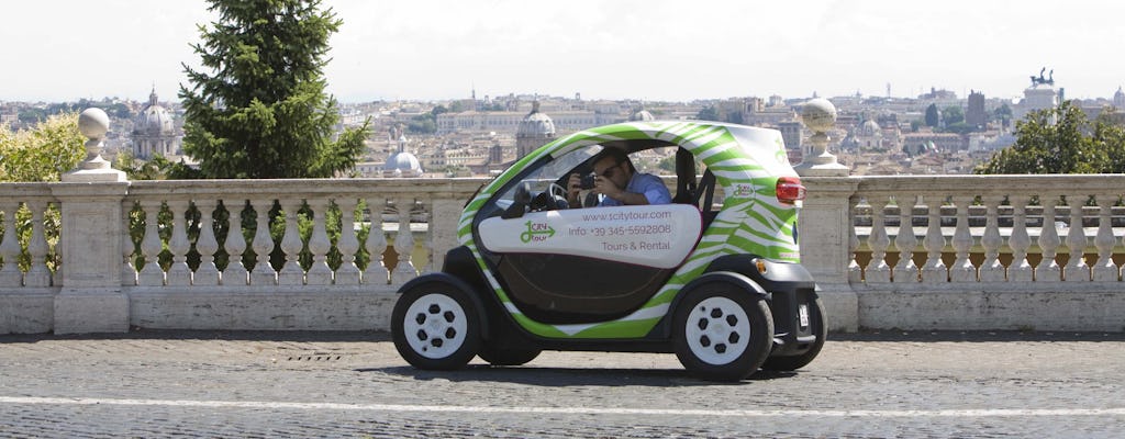 Alquiler de coche eléctrico en Roma por 5 horas