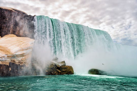 Niagara Falls State Park sightseeing tour with jetboat ride