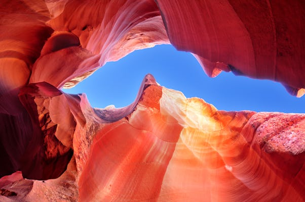 Two-day Antelope Canyon “Triple Crown” with boat tour on Lake Powell