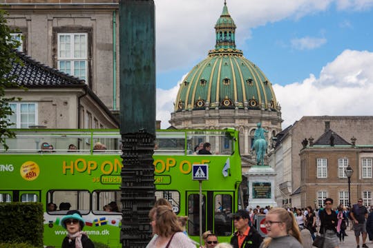 Hop-on hop-off Copenhagen tickets with bus and boat options