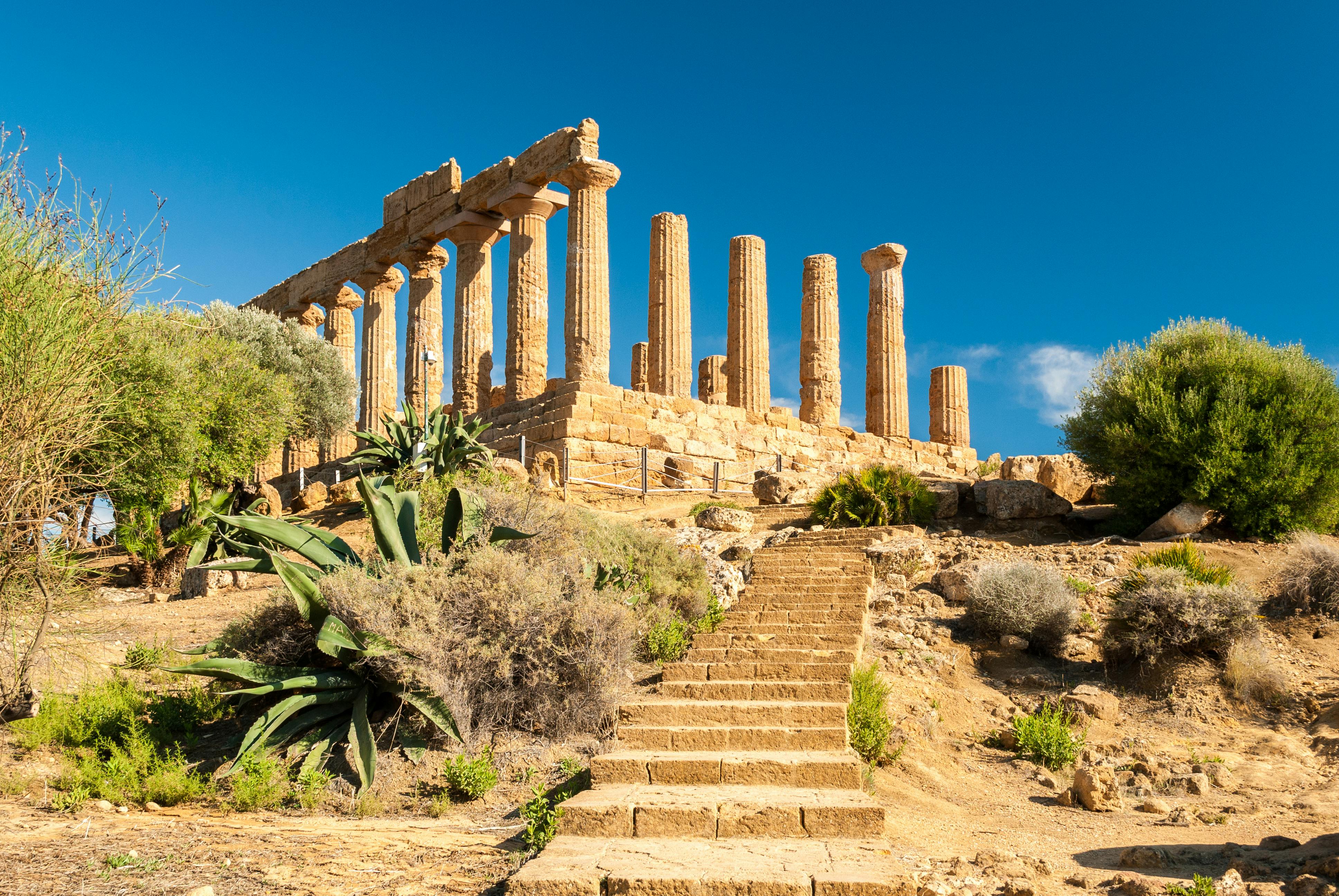 Agrigento - Sicily, Italy, Sicily, Italy: Temple of Hercule…