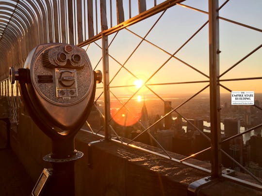 Billets pour l'Empire State Building au lever du soleil