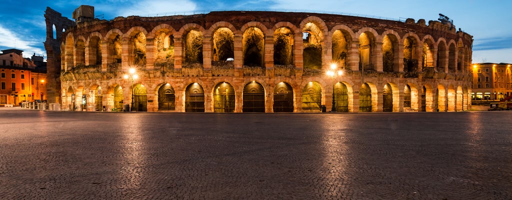 Verona no passeio a pé guiado pelo luar