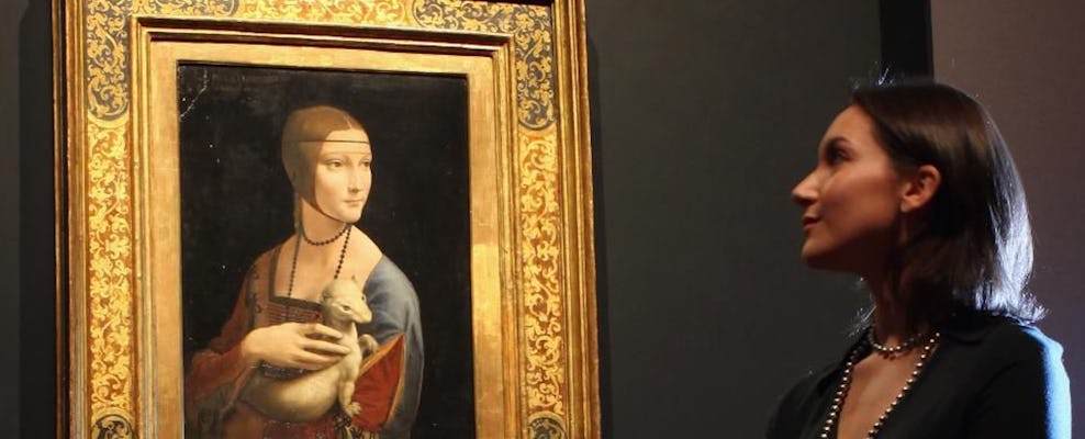 Visita guiada à 'Dama com Arminho' de Leonardo da Vinci