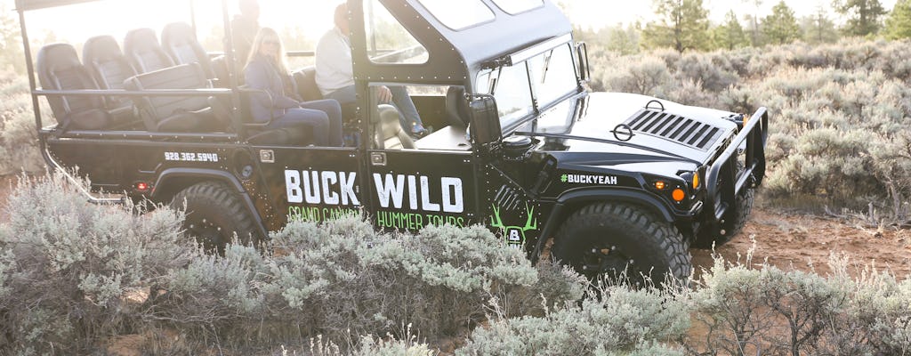 Visite du Grand Canyon Sud en bus et en Buck Wild hummer au départ de Las Vegas